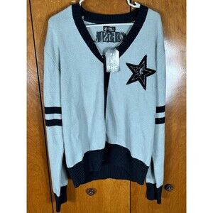 NWT FISLL NBA All-Star 2024 Indy Black History Collection Cardigan Sweater Large